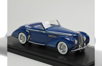 DELAHAYE 135 MC cabrio (1947), blue