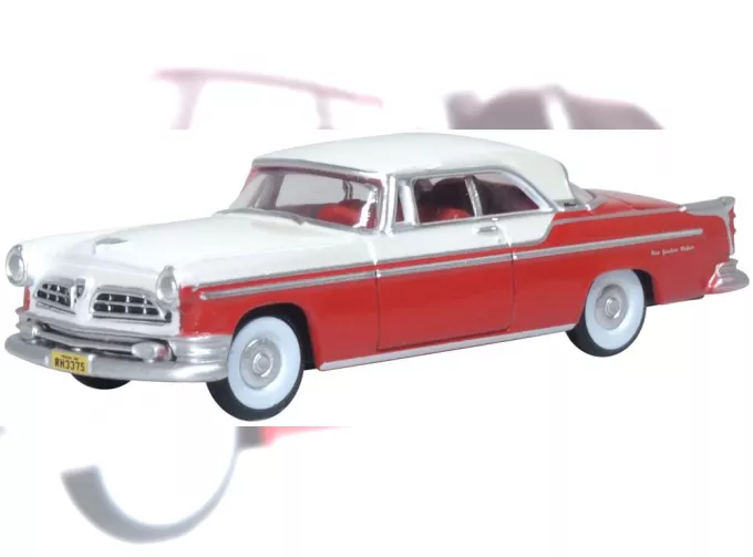 CHRYSLER New Yorker Deluxe Coupe St.Regis, (1955), red/white