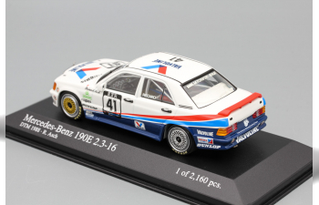 MERCEDES-BENZ 190E 2.3-16 "Valvoline" Team BMK Motorsport - DTM 1988 Roland Asch, L.e. 2160 pcs, white