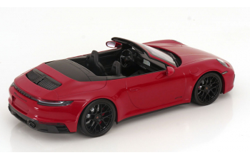 PORSCHE 911 (992) Carrera 4 GTS Convertible (2020), red