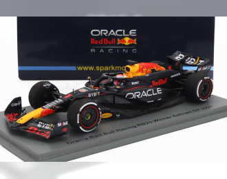 RED BULL F1 Rb20 Team Oracle Red Bull Racing №1 Winner Bahrain Gp (2024) Max Verstappen, Blue Yellow Red