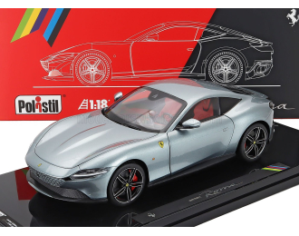 FERRARI Roma 2019 - With Showcase - Numbered One By One, Grigio Titanio - Grey Met