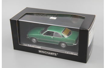 OPEL Rekord D Coupe (1975), green metallic