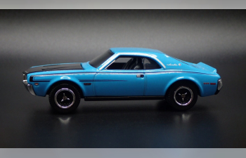 AMC Javelin (1970), blue/black