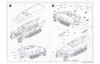 Сборная модель Бронетранспортёр Sd.Kfz.25 Ausf.D