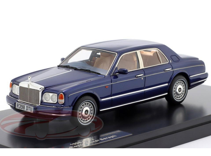 Rolls-Royce Silver Seraph (1998), dark blue metallic (peacock blue metallic)