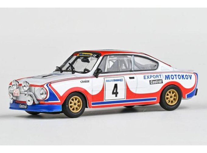 SKODA 130RS №4 Rallye Škoda Kvaizar - Kotek (1977)