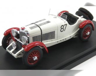 MERCEDES BENZ Sskl Spider №87 Winner Mille Miglia (1931) Rudolf Caracciola, White