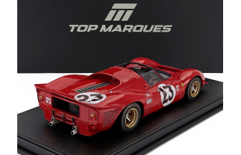 FERRARI 330 P4 4.0l V12 Spider Team Ferrari Spa Sefac №23 Winner 24h Daytona Lorenzo Bandini - Chris Amon (1967), Red