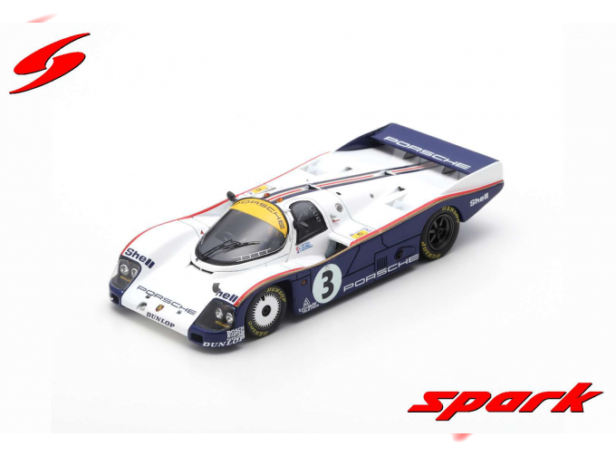 Porsche 962C #3 24H Le Mans 1985 A. Holbert -  V. Schuppan - J. Watson
