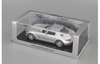 MERCEDES-BENZ SLS AMG (2009), silver