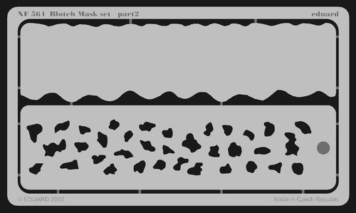 Окрасочный трафарет Пятна