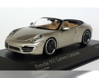 PORSCHE 911 CARRERA S CABRIOLET (991) 2012 серебристый