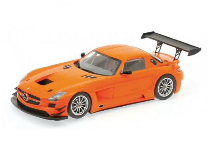 MERCEDES-BENZ SLS AMG GT3 STREET 2011, ORANGE