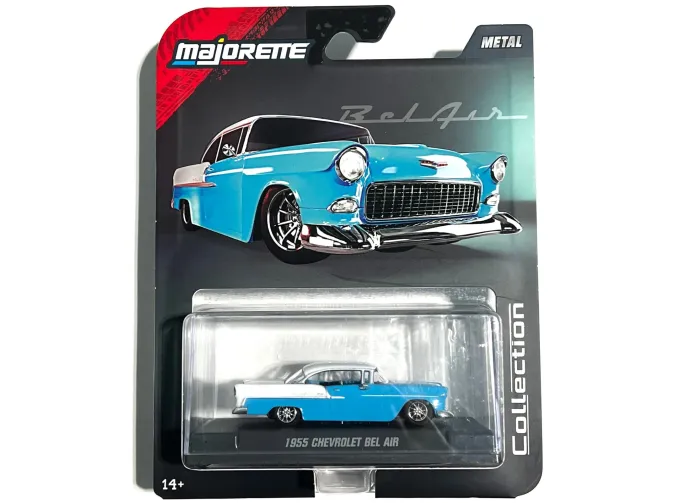 CHEVROLET Bel Air (1955), light blue / white