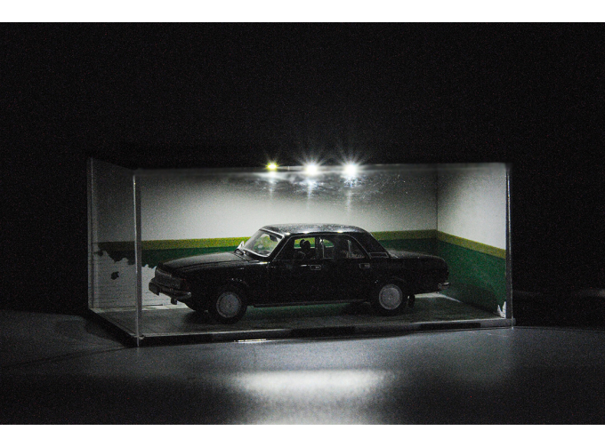 Диорама "Бокс 1:43" (вар. 3)