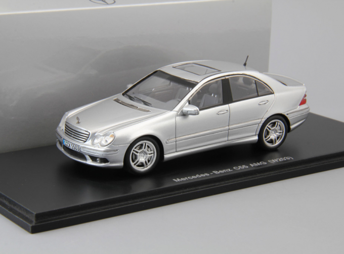 MERCEDES-BENZ C55 AMG W203 (2000-2007), silver