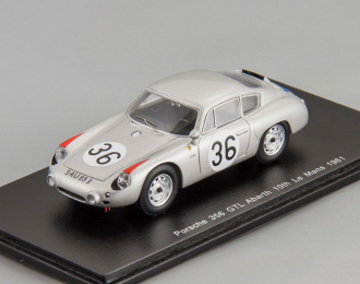 Porsche 356 B Carrera Abarth GTL #36 10th Le Mans 1961 H. Linge - B. Pon