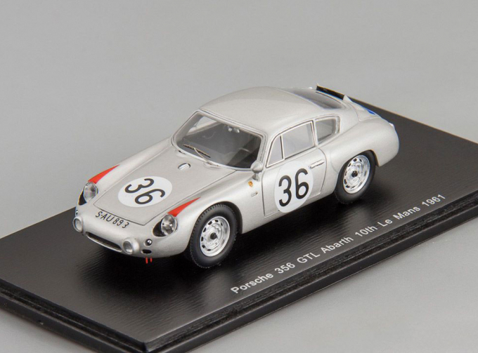 Porsche 356 B Carrera Abarth GTL #36 10th Le Mans 1961 H. Linge - B. Pon