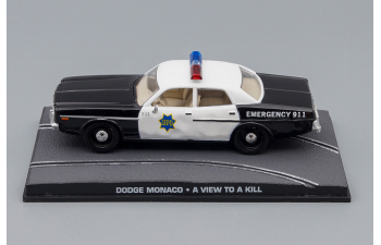 DODGE Monaco Police "A View to a Kill" (1985), black / white