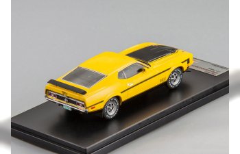 FORD Mustang Mach 1 (1971), yellow / black