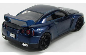 NISSAN Brian's Gt-r R35 2007 - Fast & Furious Vii (2015), Blue Met Carbon