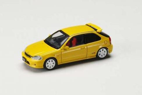 HONDA CIVIC Typer R (EK9) *JDM64*, sunlight yellow