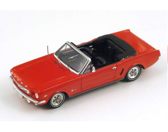 FORD Mustang Convertible (1966), red