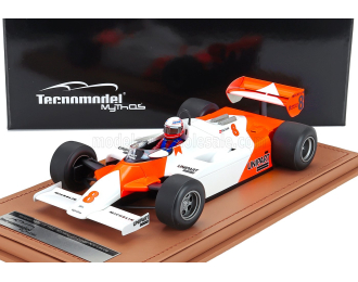 McLAREN F1  Mp4/1b Ford Cosworth N 8 Monaco Gp (with Pilot Figure) (1982) Niki Lauda, White Red