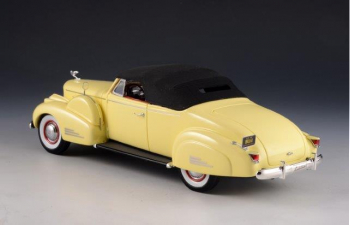 CADILLAC V16 Convertible Coupe (закрытый) 1938 Yellow