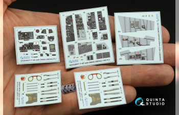 3D Декаль интерьера кабины F-4E c DMAS (Meng) (с 3D-печатными деталями)