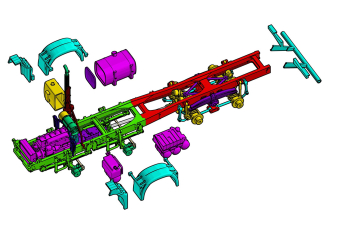 Сборная модель MAN ТГС 41.480 шасси 8х4