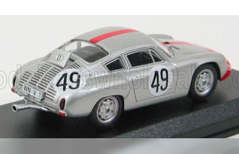 PORSCHE 1600gs Abarth N 49 Sebring 1962 Strle - Hahnl, Silver Red