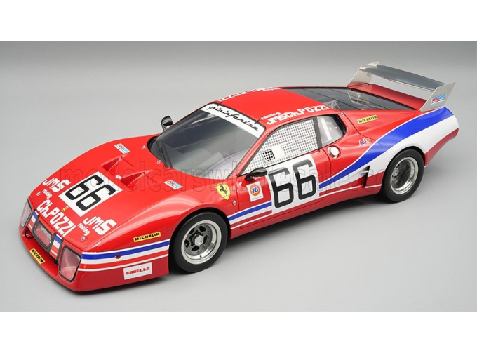 FERRARI 512BB LM 4.9L Team JMS Racing Charles Pozzi №66 24h Daytona (1979) Jean Claude Andruet - Spartaco Dini - Claude Ballaut Lena
