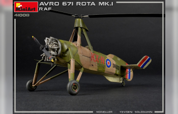 Сборная модель Вертолет AVRO 671 ROTA MK.I RAF