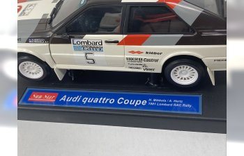 AUDI Quattro S1 №5 Lombard Rally, Hertz/Mikokola (1981)