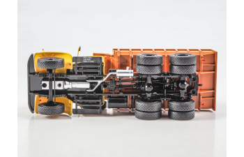 КРАЗ-256Б1, желтый / оранжевый