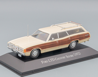 FORD LTD Country (1972), beige / brown