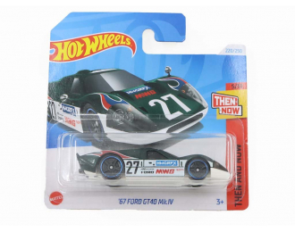 FORD GT-40 MK.IV №27 (1967), green/white