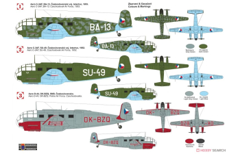 Сборная модель Aero C-3AF/D-44 "Sibl"