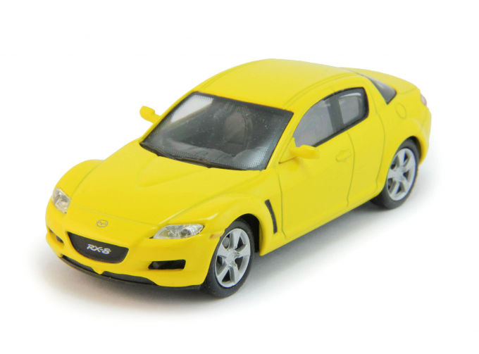 MAZDA RX-8 Roadster, yellow