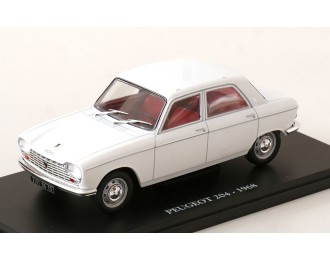 PEUGEOT 204 (1968), white