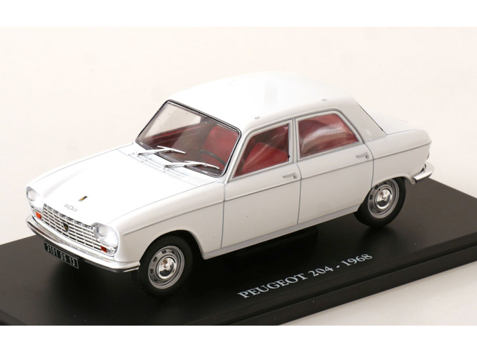 PEUGEOT 204 (1968), white