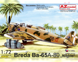 Сборная модель Breda Ba.65A-80 In Italian service