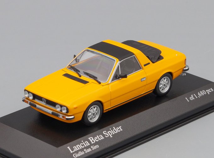 LANCIA Beta Spider (1980), yellow