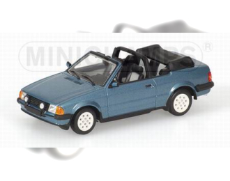 FORD Escort III Cabriolet 1983, blue met