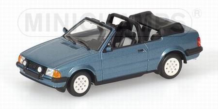 FORD Escort III Cabriolet 1983, blue met