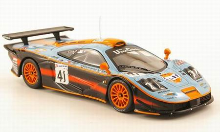 McLAREN F1 GTR 41 «Gulf» 2nd Le Mans (A.Olofsson - P.H.Raphanel - Jean-Marc Gounon) 1997, оранжевый