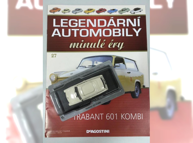 TRABANT 601 KOMBI, Legendarni automobily minule ery 27