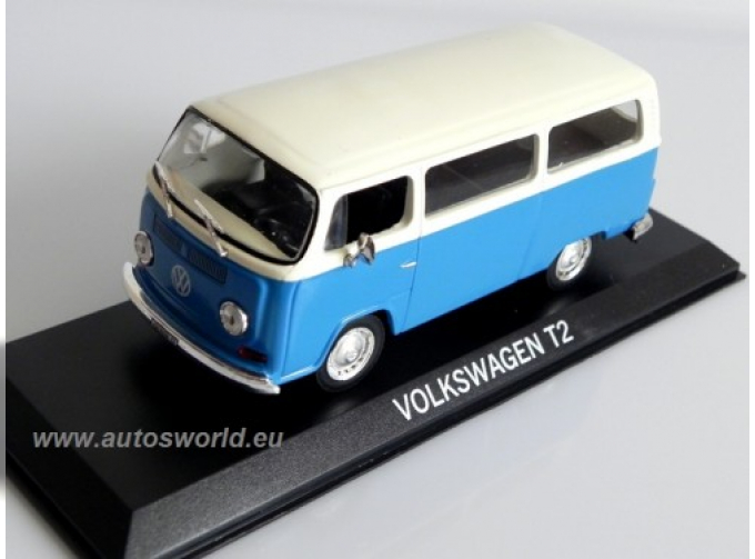 Volkswagen T2, Masini de Legenda 75, синий с белым